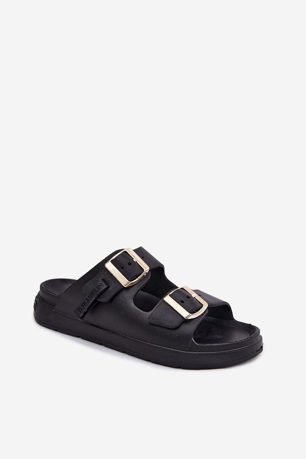 Women's Pink and Yellow Strap Detail Easy-fit Elastic Detail Platform Sandals view 12