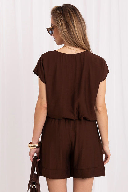 Women's Brown, Beige, and Black Underwear Set detail view