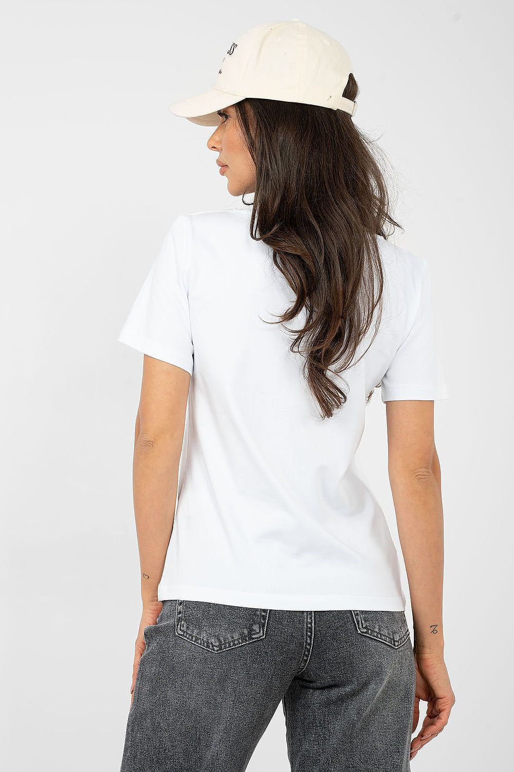 Women's Pink and Green T-shirt view 19