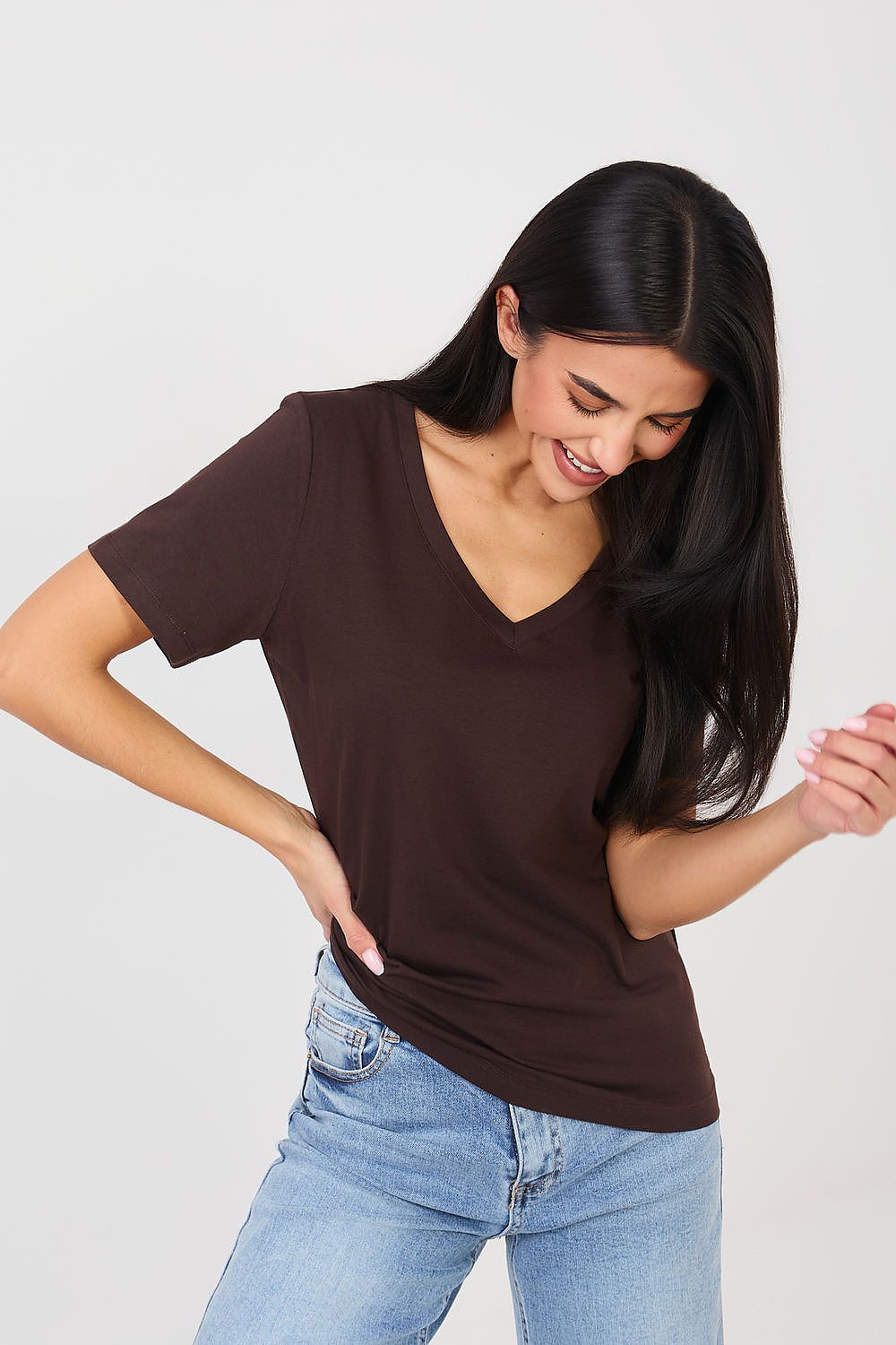 Women's Pink and Green T-shirt view 21