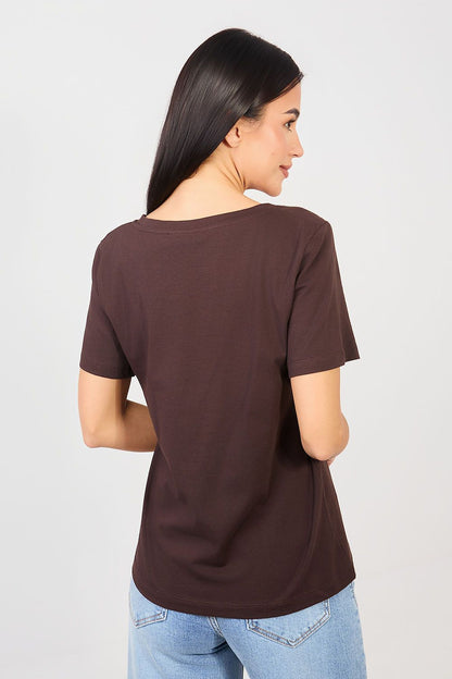 Women's Pink and Green T-shirt view 23