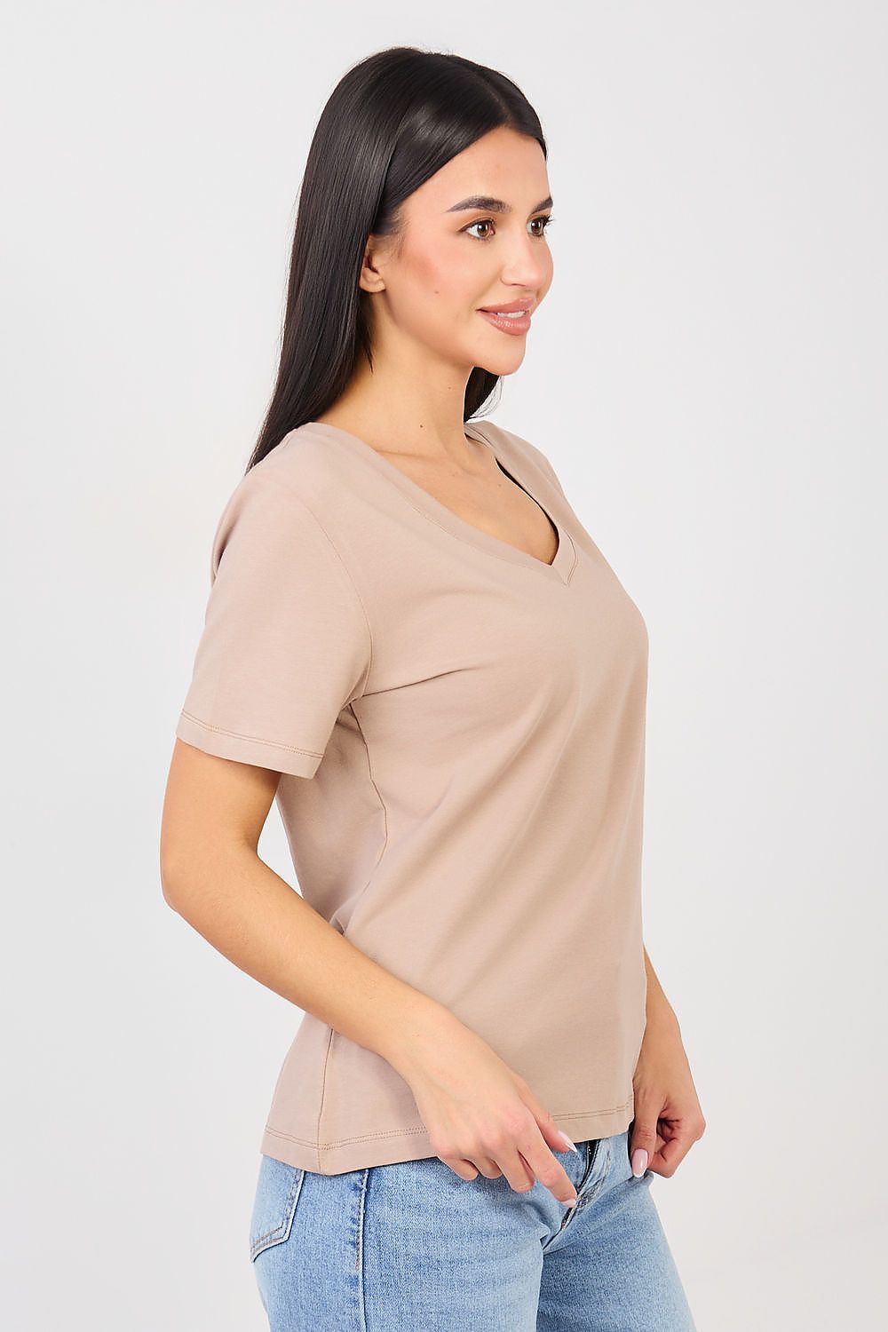 Women's Pink and Green T-shirt view 31