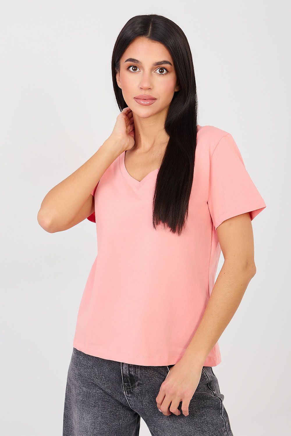Women's Pink and Green T-shirt view 33