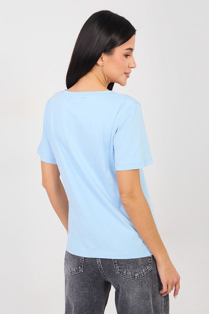 Women's Pink and Green T-shirt view 38