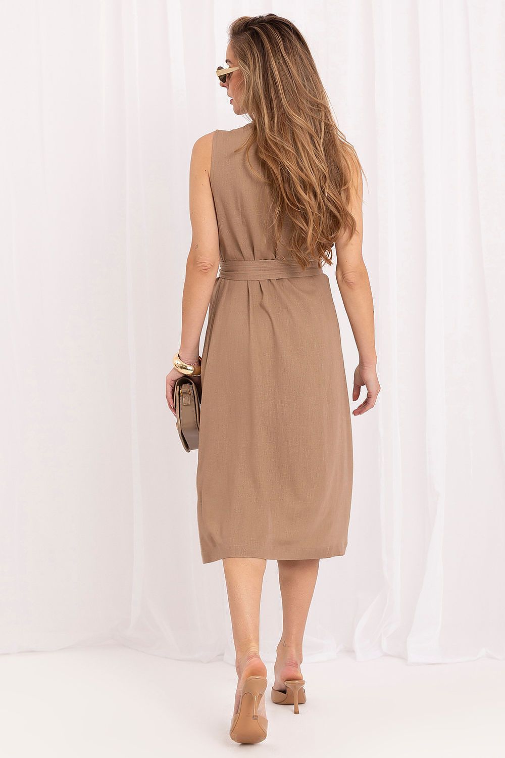 Women's Brown Daydress detail view