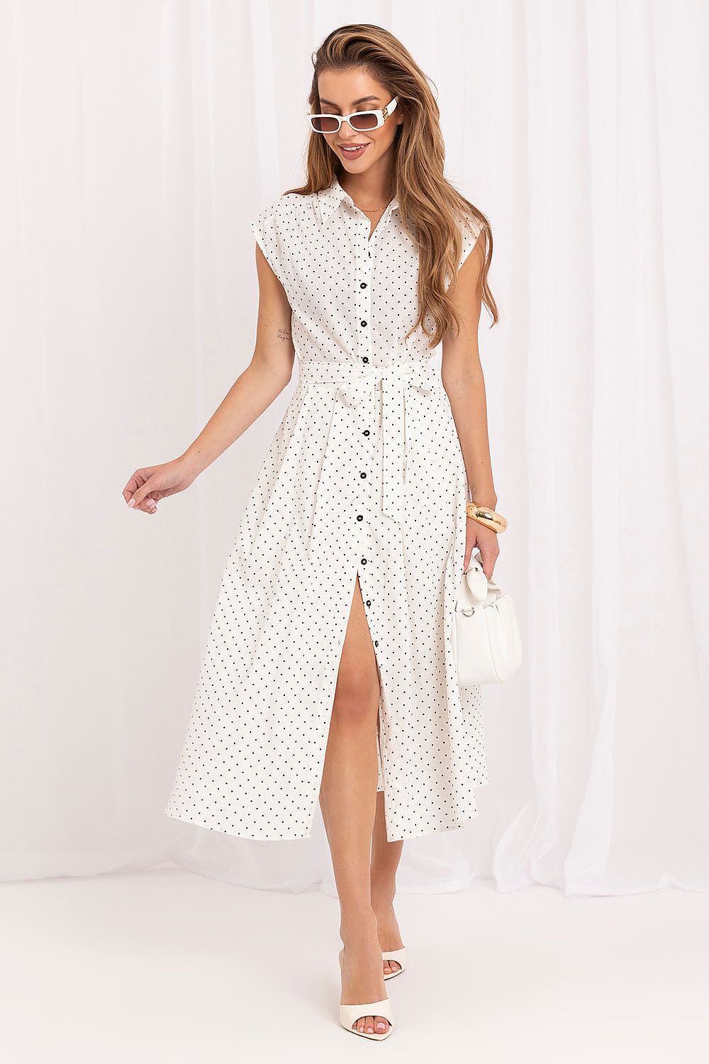 Women's White Daydress front view