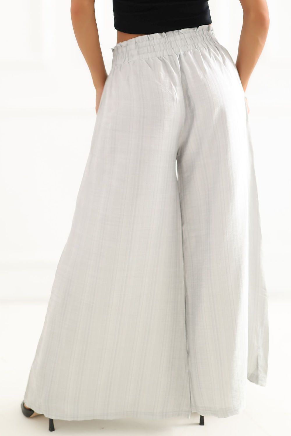 Women's Brown, Grey, and Black Women Trousers view 7