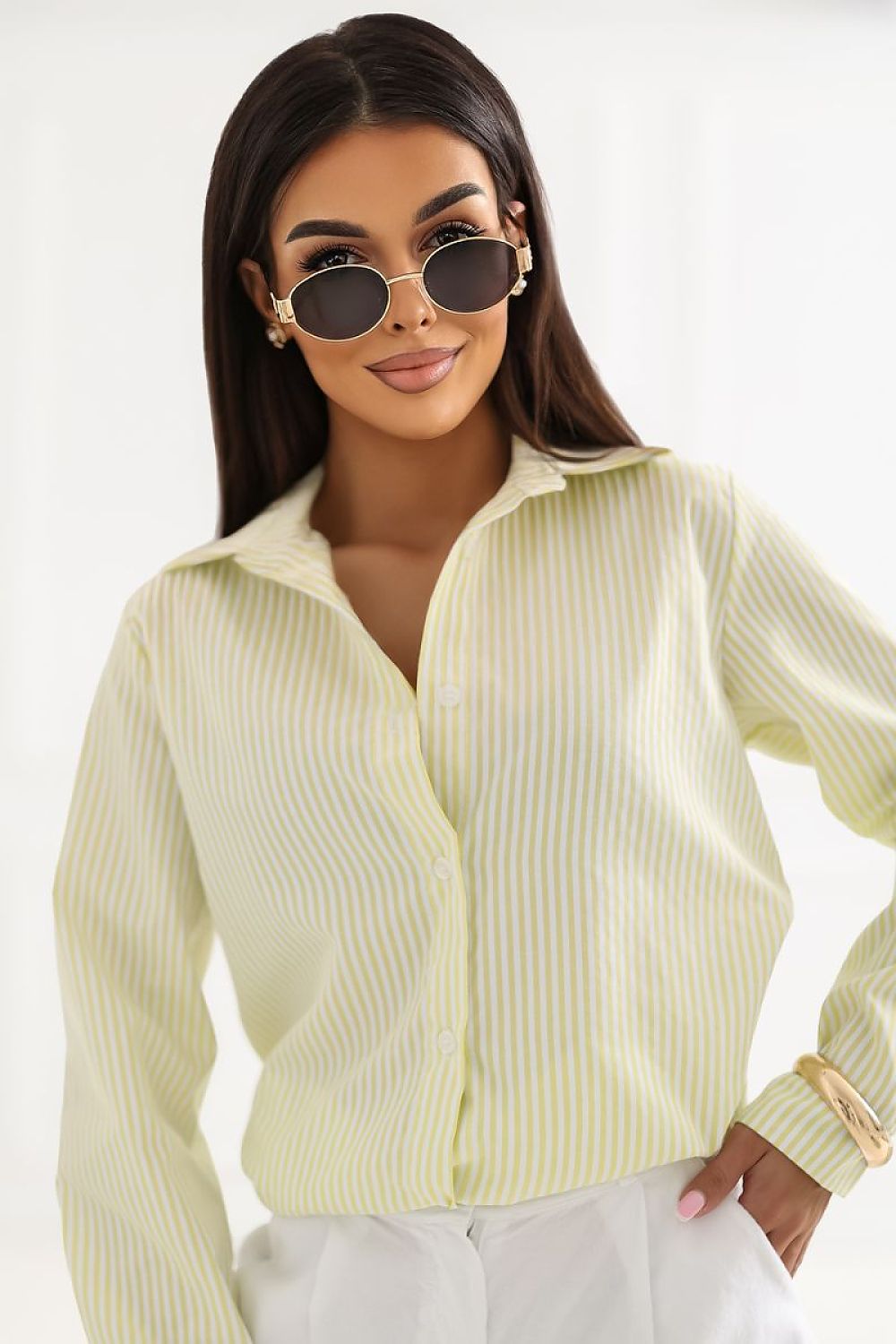 Women's Black, Blue, and Navy Blue Long Sleeve Shirt view 20