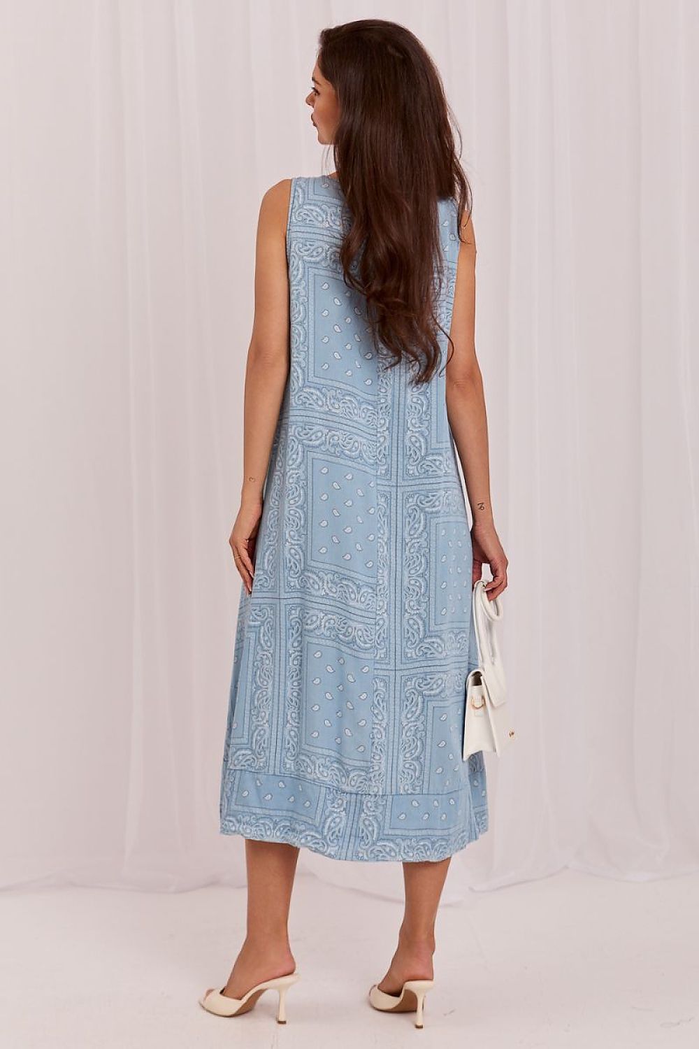 Women's Blue Daydress detail view