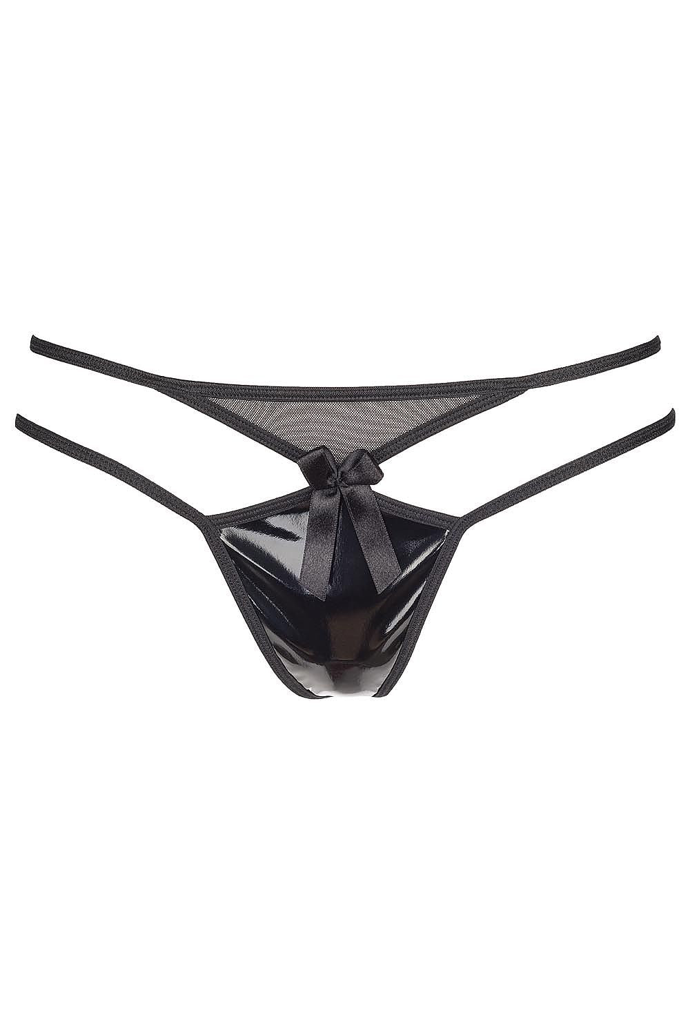 black belted t-backs back view