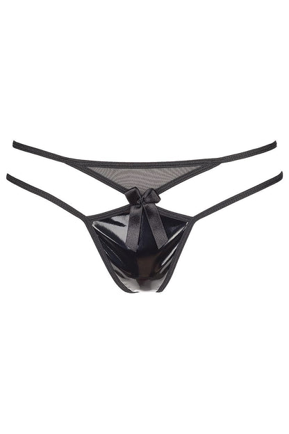 black belted t-backs back view