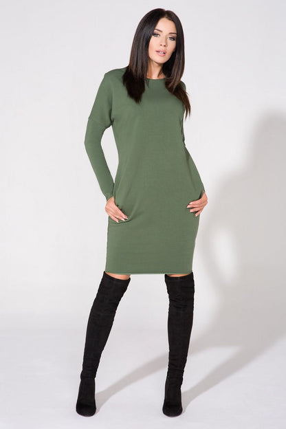 green evening dress alternate angle