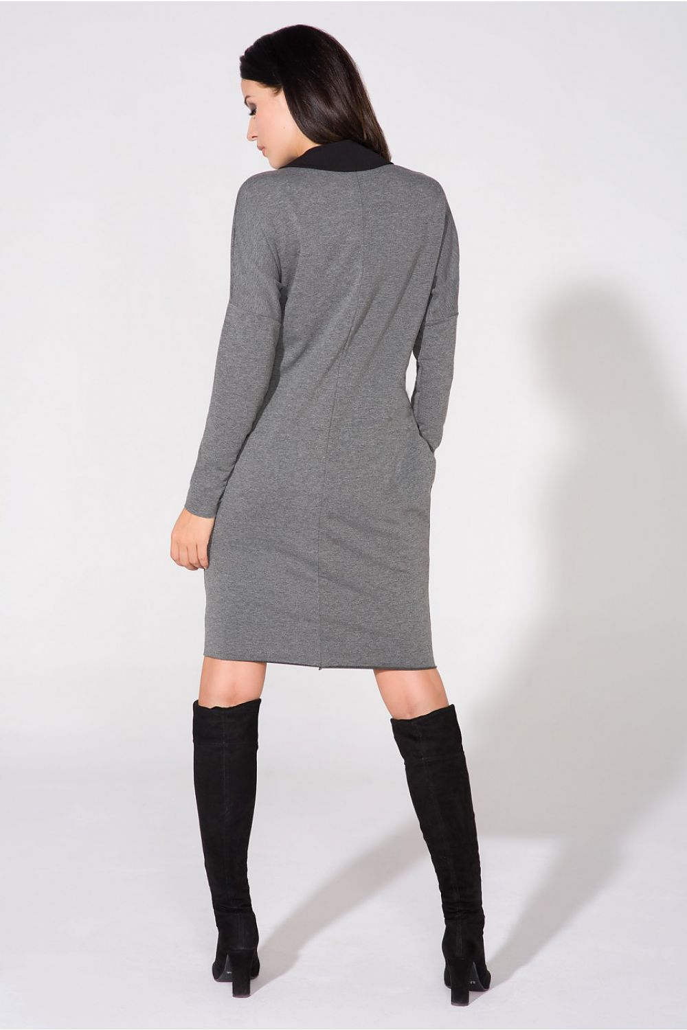 green evening dress view 9