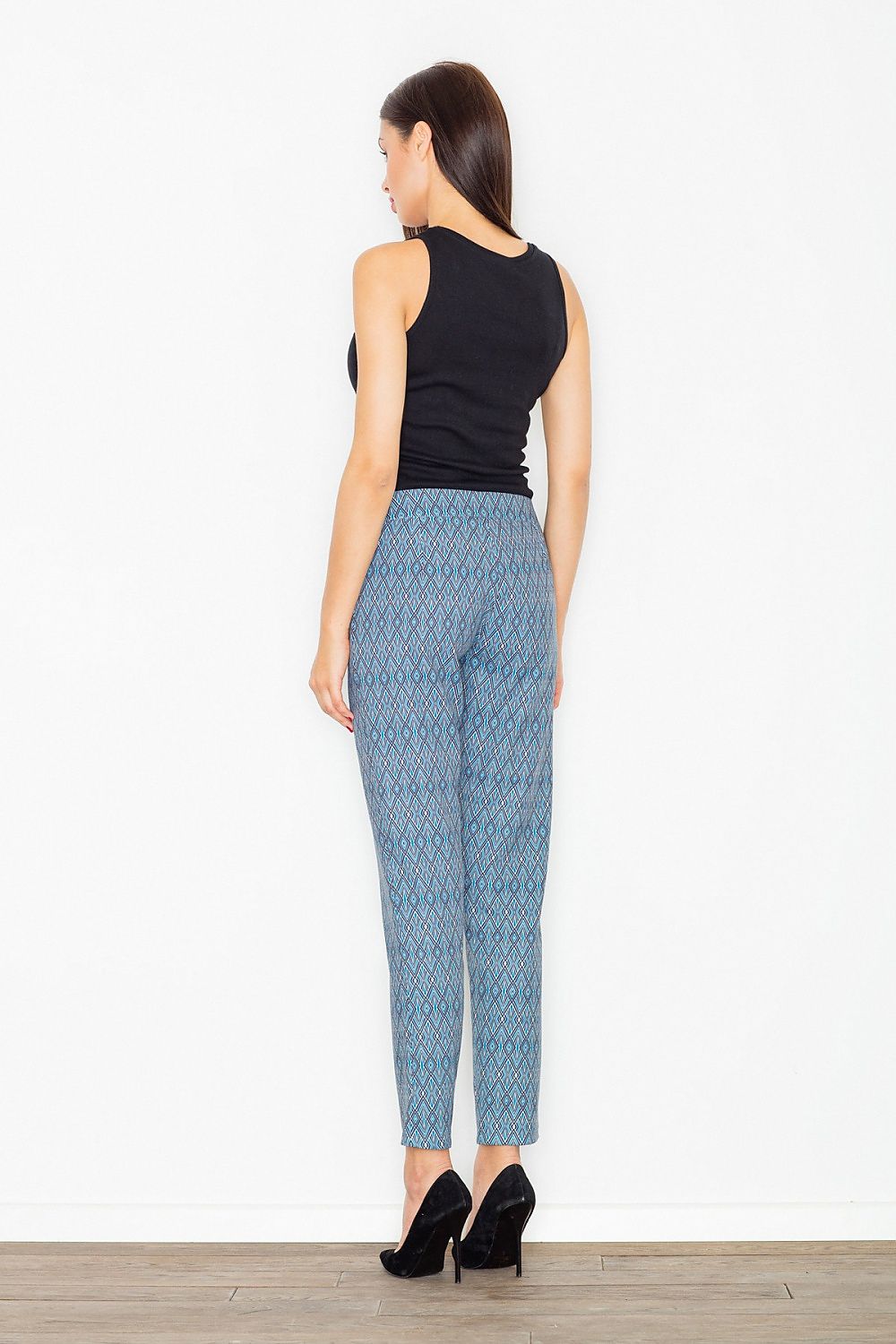 multicolor women trousers detail view