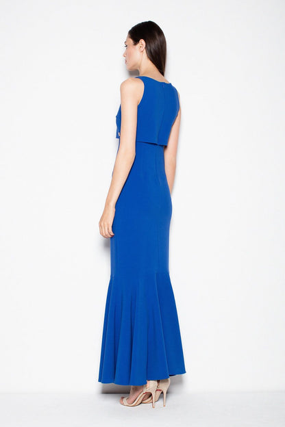 blue long dress alternate angle