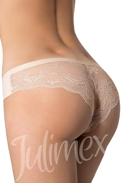 white lace satin panties view 7