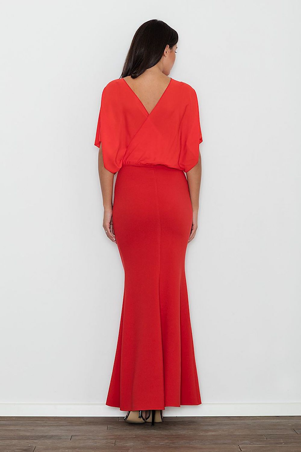 beige long dress view 11