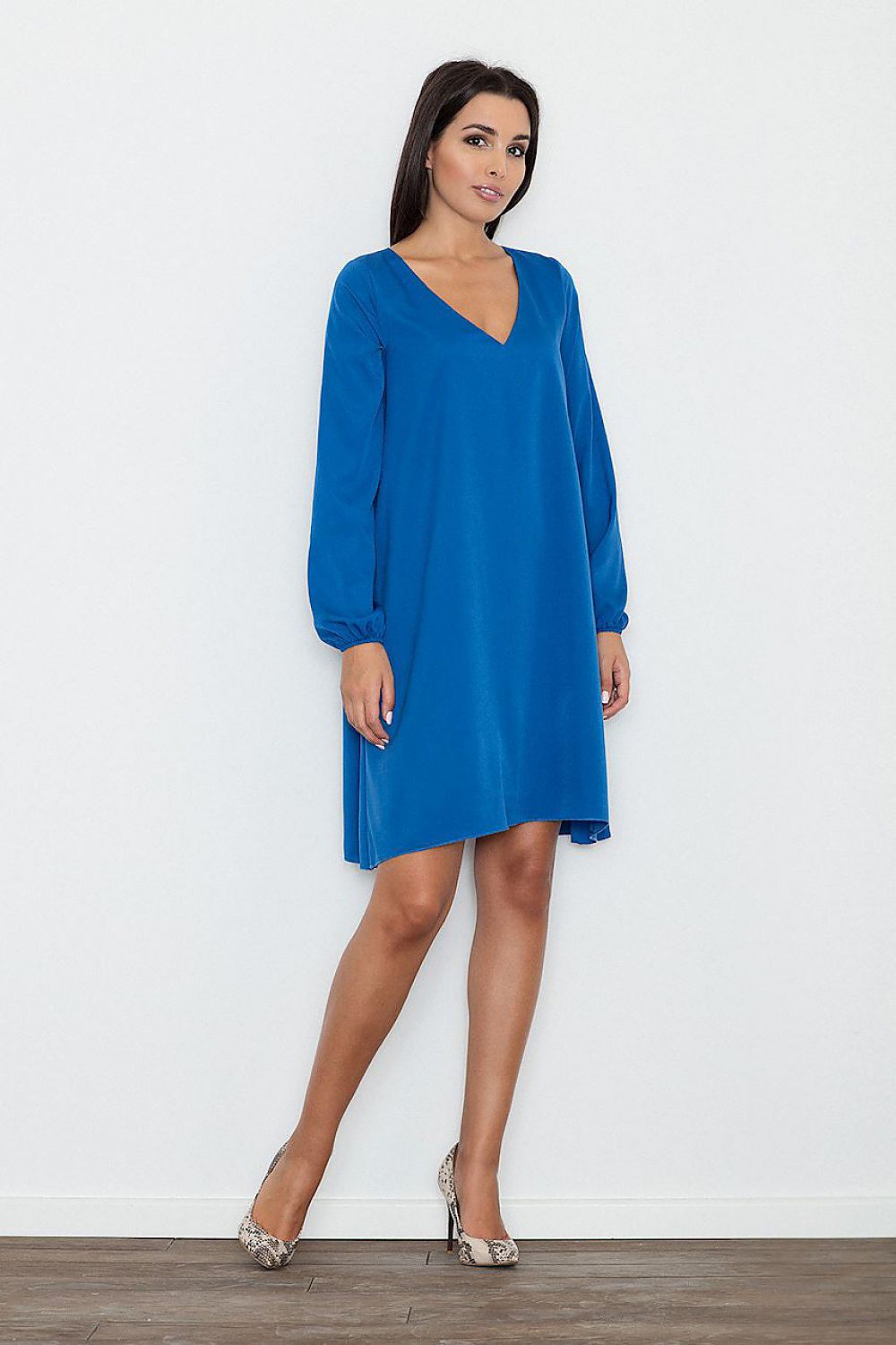 yellow day dress side view