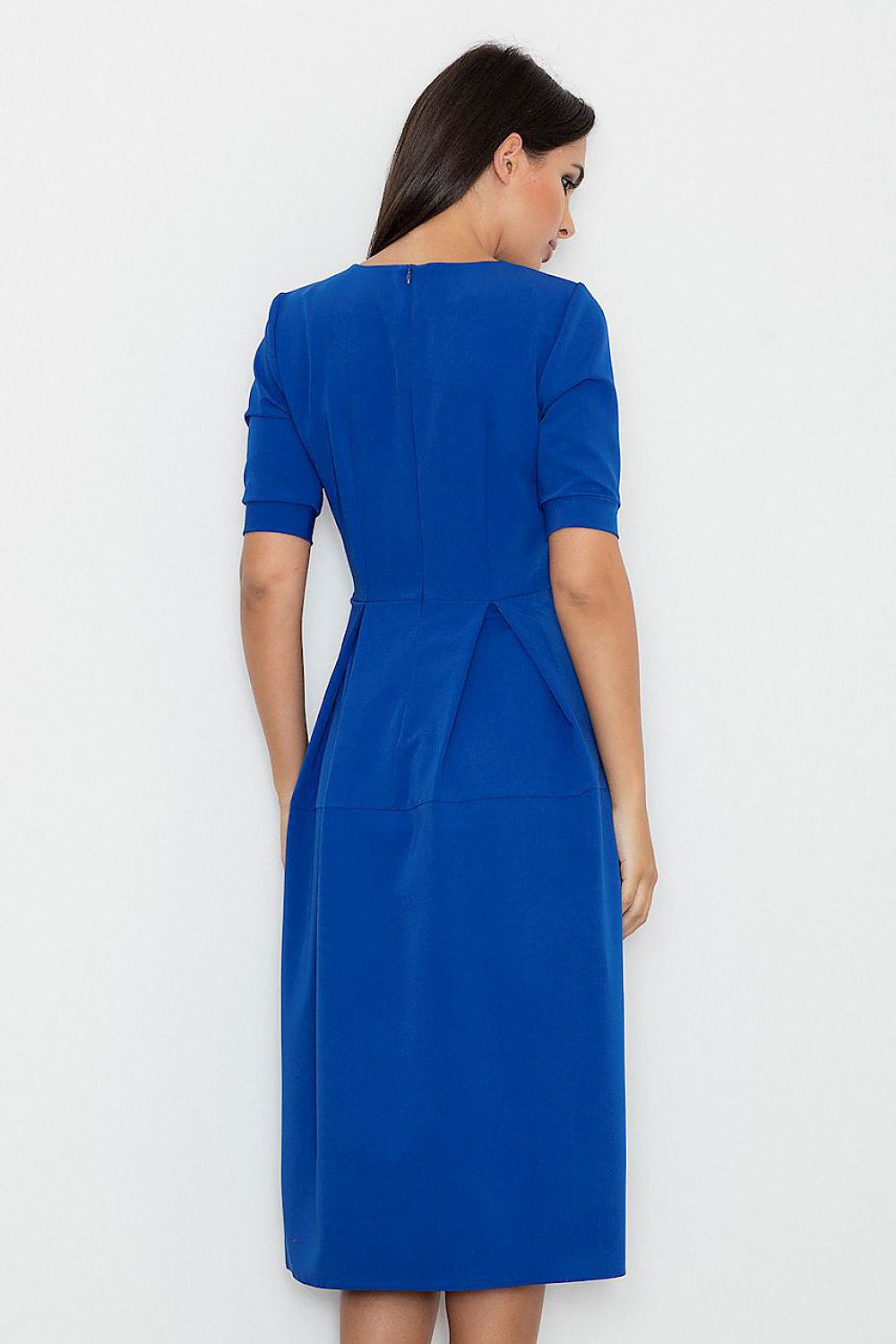 blue day dress alternate angle