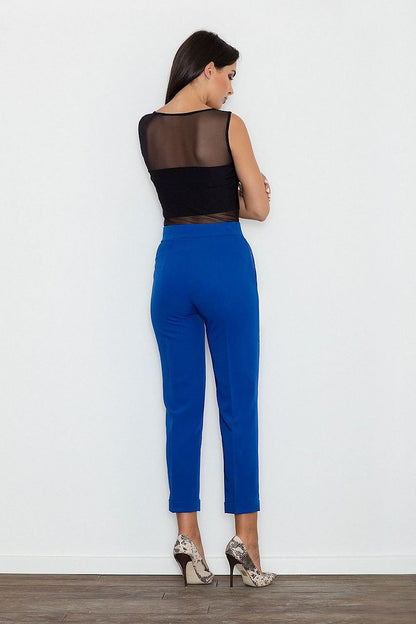 blue women trousers alternate angle