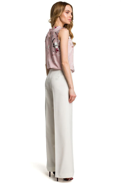 beige women trousers alternate angle