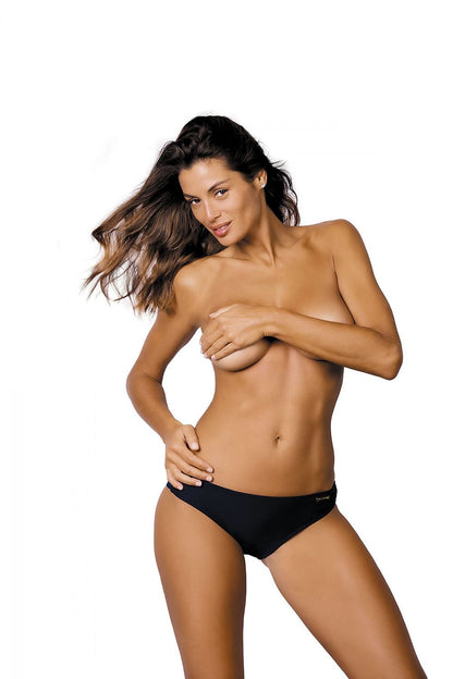 black swimming panties alternate angle