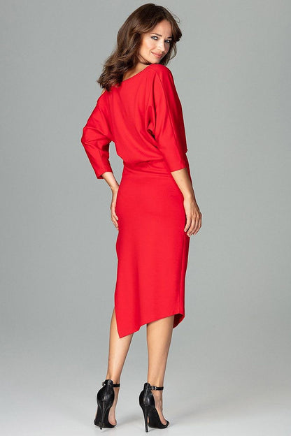 violet wrap mini evening dress view 14