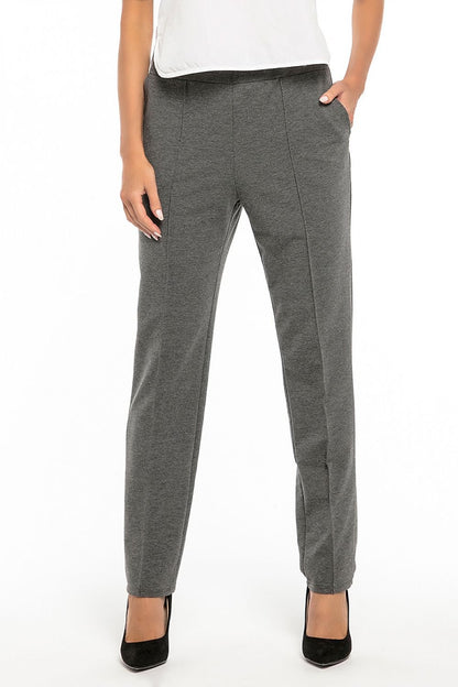 grey women trousers front view