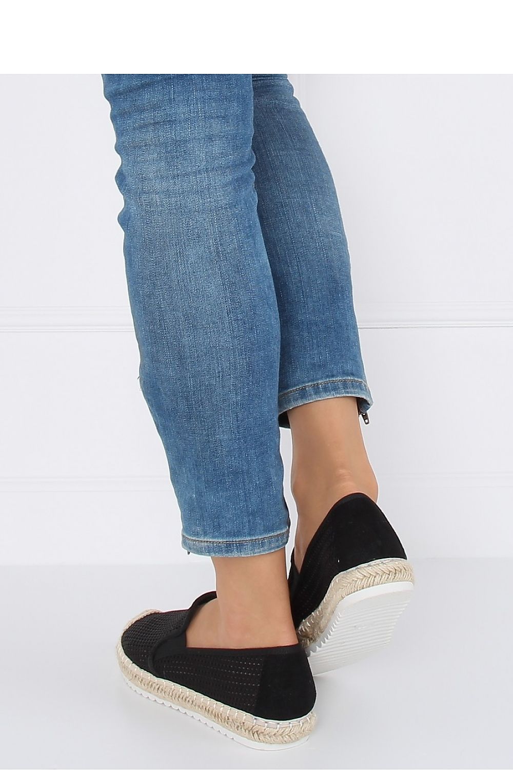 black espadrille back view