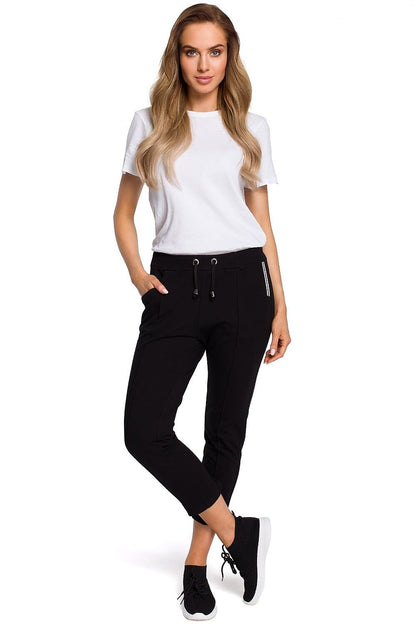 black women trousers front view