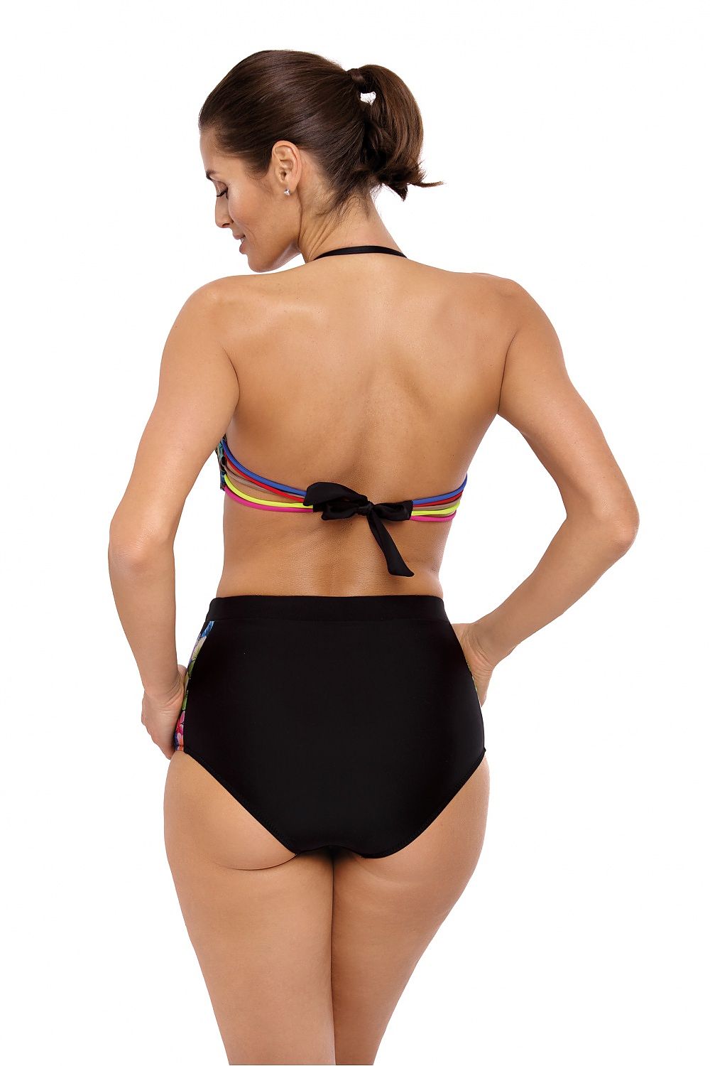 blue mini swimsuit two piece view 11