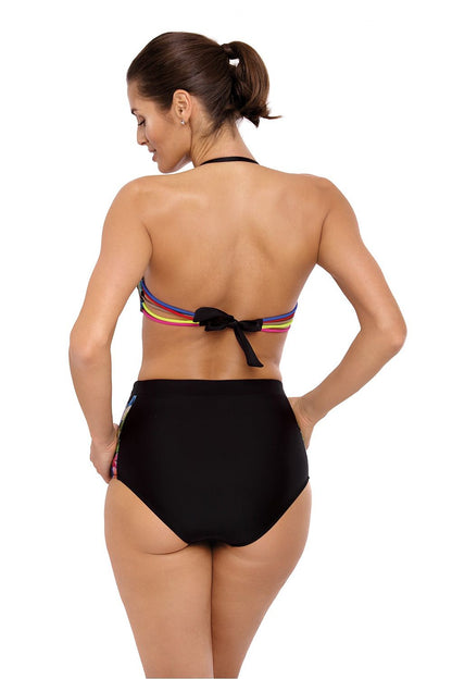 blue mini swimsuit two piece view 11