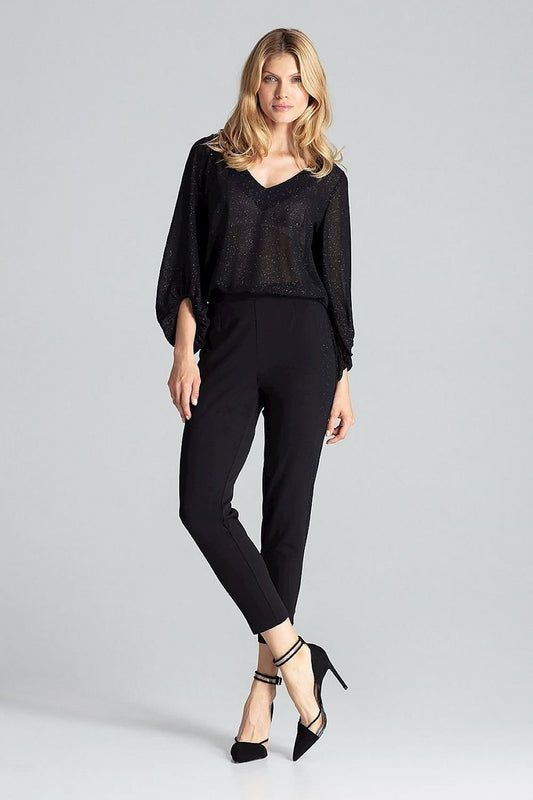 black women trousers front view
