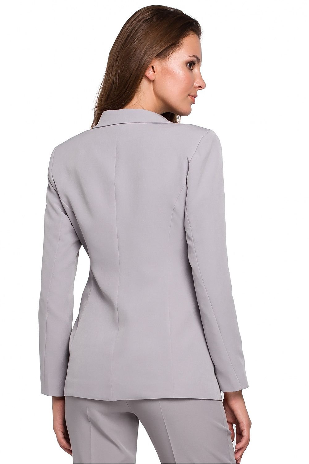 grey jacket detail view