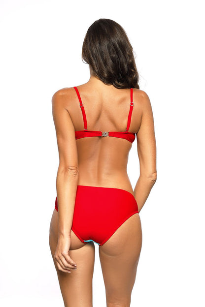 red swimsuit two piece view 8