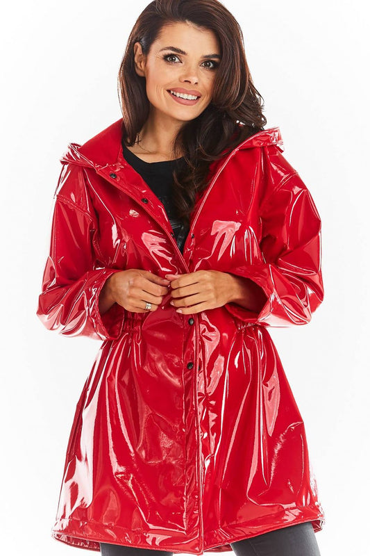 red coat front view