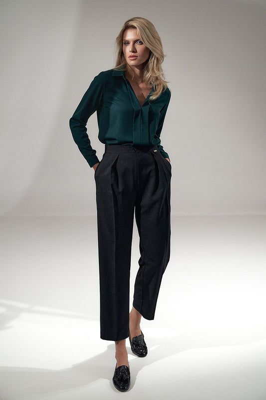 black women trousers front view