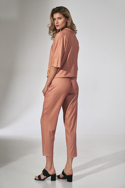 orange women trousers alternate angle
