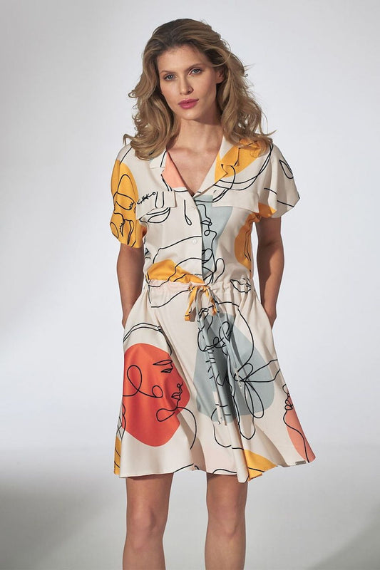 Elegant & Modern Daydress-Shop Stunning Colourful & Floral Dresses: Embrace Nature's Beauty!-Ayla Boutique