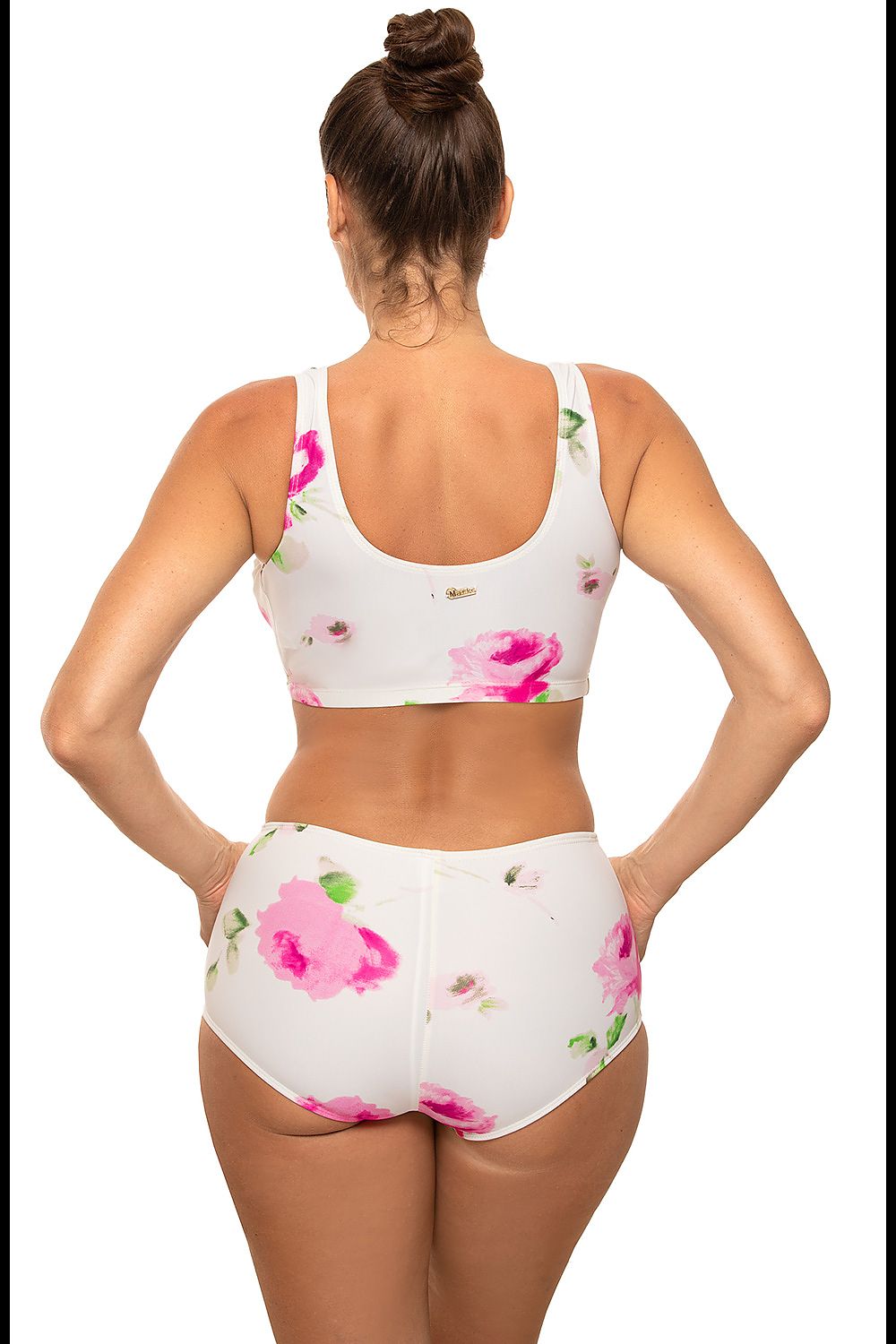 multicolor mini swimsuit two piece view 14