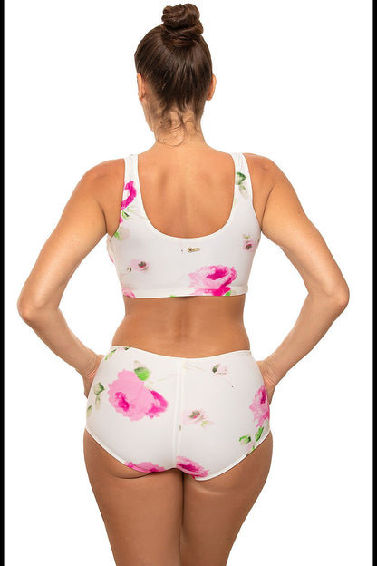 multicolor mini swimsuit two piece view 14