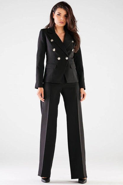 black women trousers front view