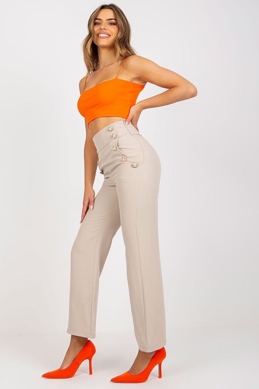 beige women trousers alternate angle