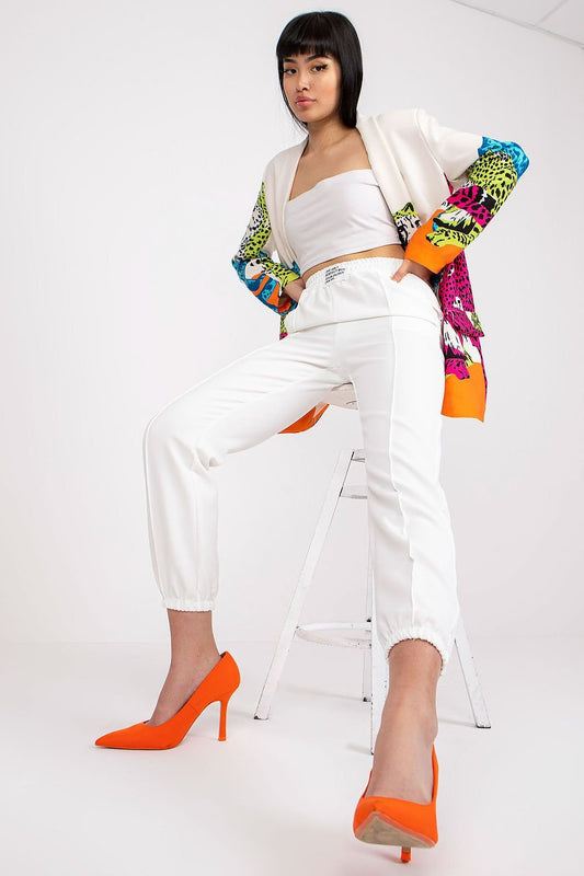 white women trousers front view