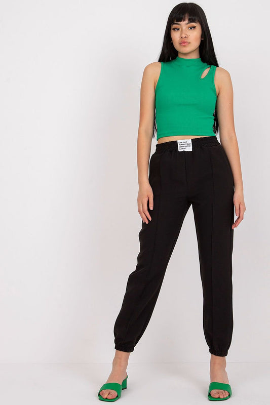 black women trousers front view