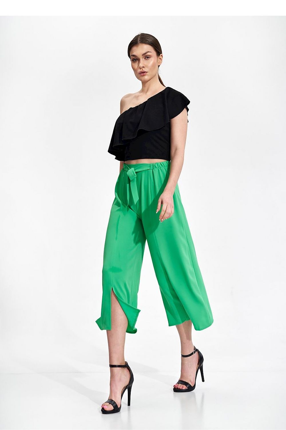green women trousers alternate angle