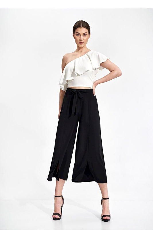black women trousers front view