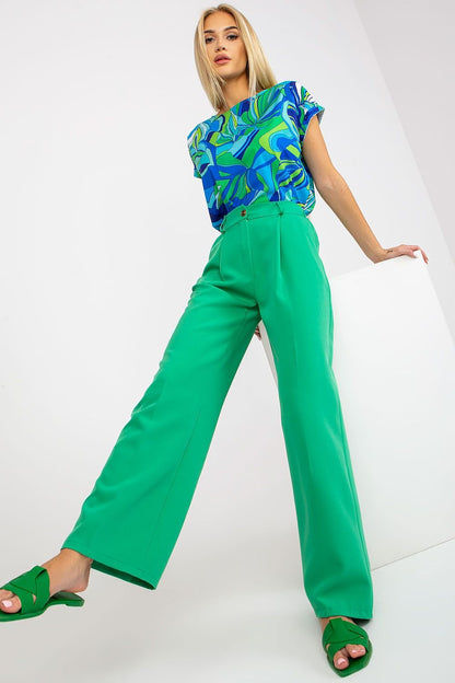 green women trousers alternate angle