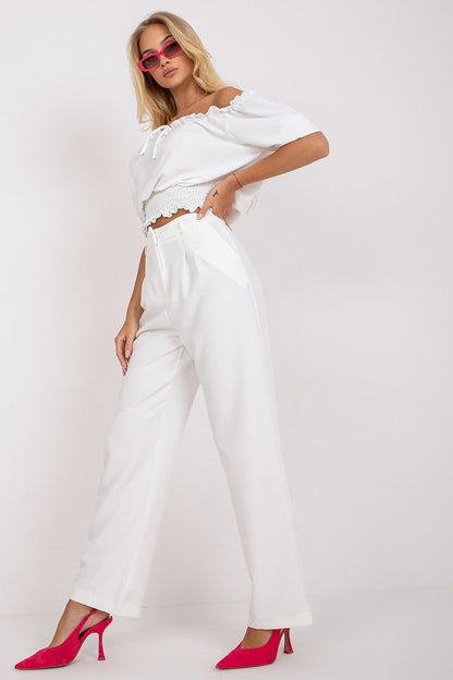 white women trousers detail view