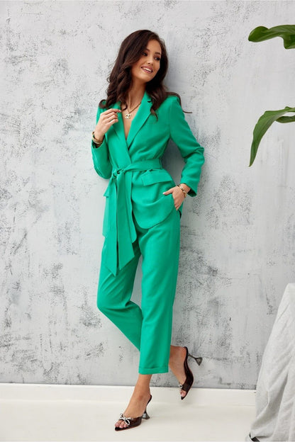 green women trousers alternate angle